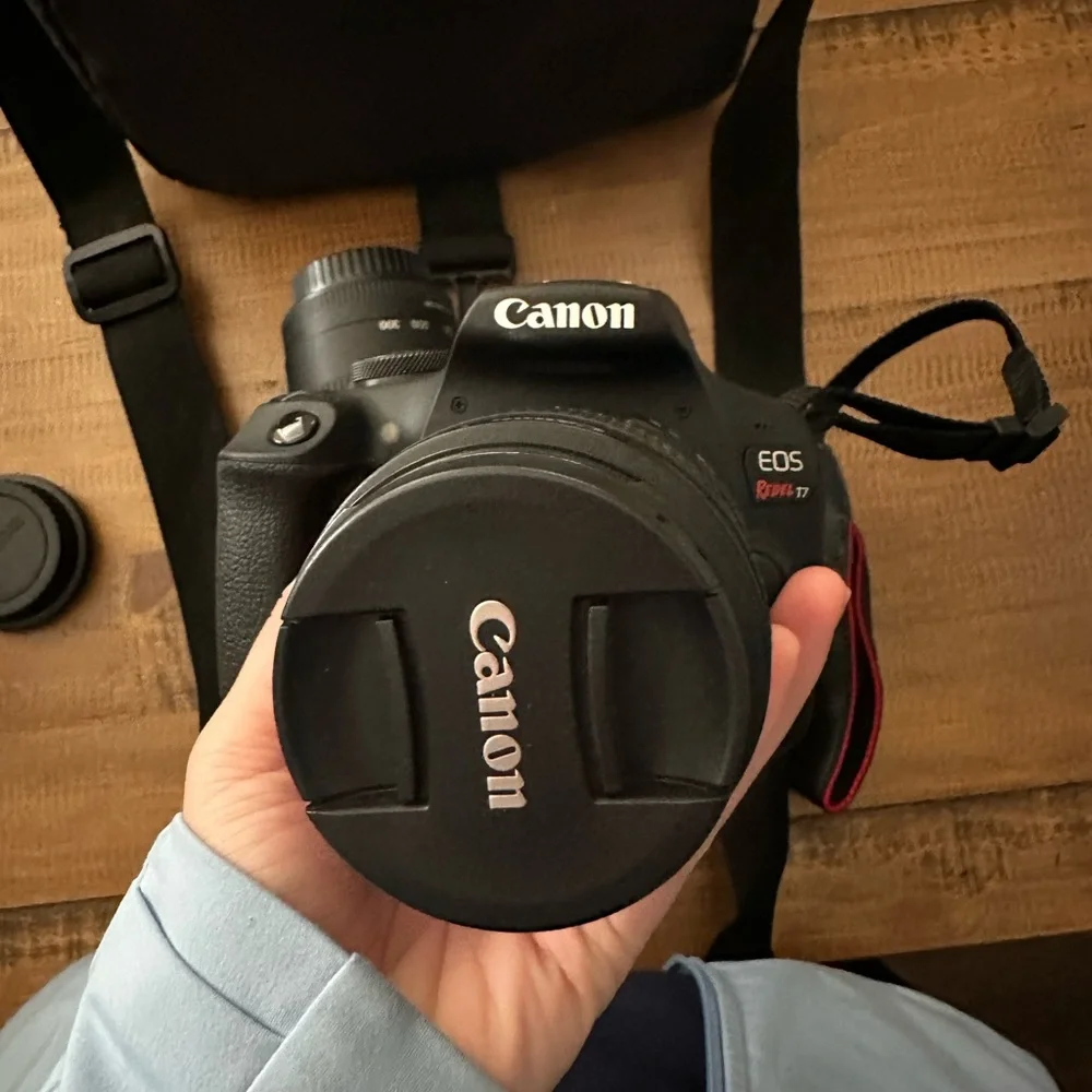 Canon Black Telephoto Zoom Lens 75-300mm